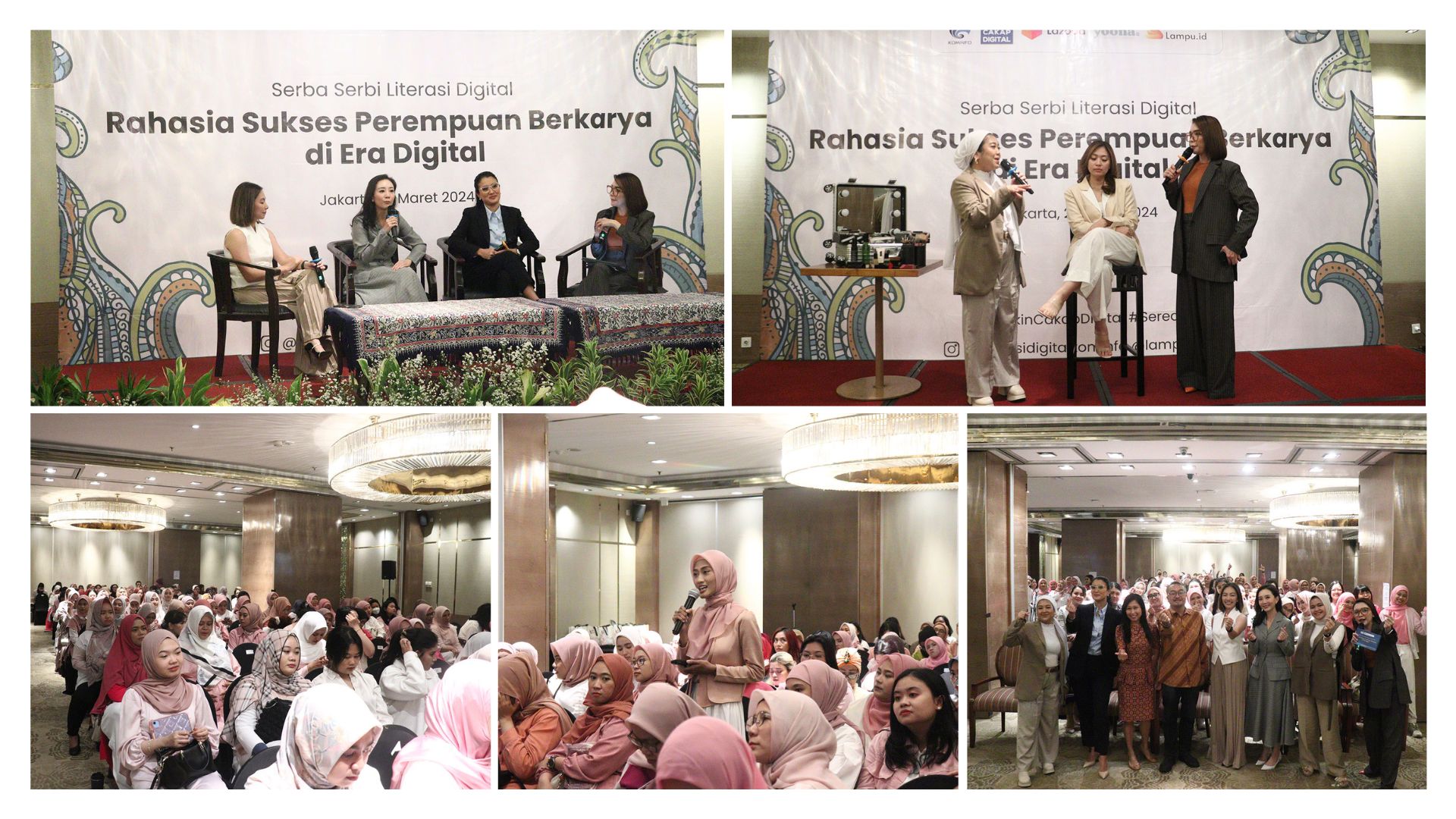 Talkshow Inspiratif “Rahasia Sukses Perempuan Berkarya di Era Digital”